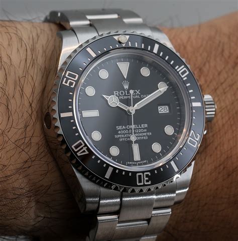 rolex sea dweller 4000 review.